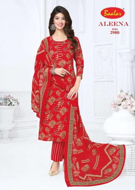 Baalar aleena vol-29 sandhya dress materials wholesale